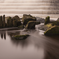 Buy canvas prints of Rocky waters by Dave Evans