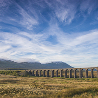 Buy canvas prints of Ribblehead Viaduct by Dave Evans