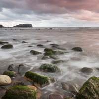 Buy canvas prints of Saltwick Bay by Dave Evans