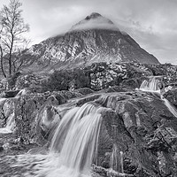 Buy canvas prints of Buachaille Etive Mor by Dave Evans