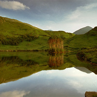 Buy canvas prints of Loch Eilt reflection by Ashley Chaplin