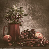 Buy canvas prints of Vintage Still-Life of Overflowing Harvest by Mike Shields