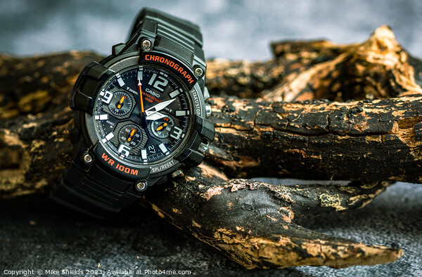 Casio Chronograph: Timeless Elegance Embodied Picture Board by Mike Shields