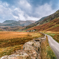 Buy canvas prints of Nant Ffrancon Valley by Mike Shields