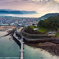 Buy canvas prints of Llandudno by Drone by Mike Shields