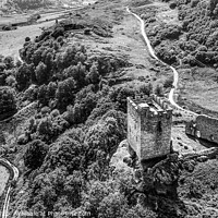 Buy canvas prints of Dolwyddelan Castle by Mike Shields