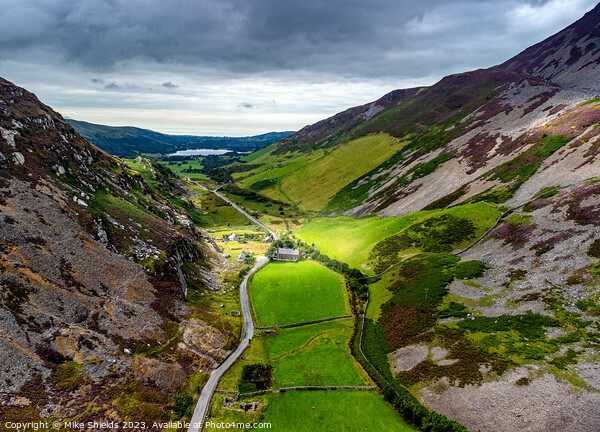 Nantlle Valley Picture Board by Mike Shields