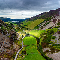 Buy canvas prints of Nantlle Valley by Mike Shields