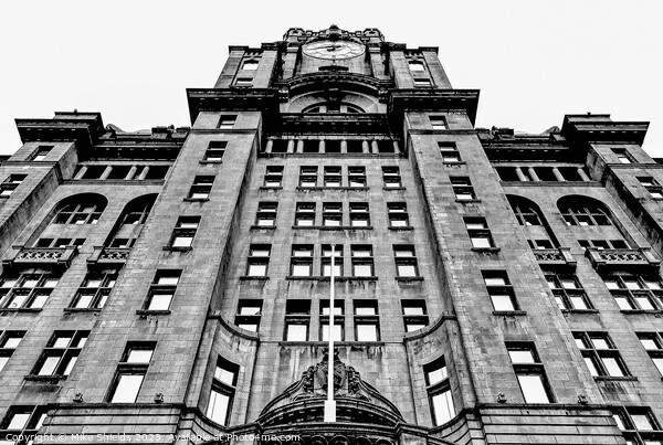 Royal Liver Building Picture Board by Mike Shields