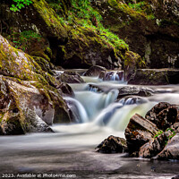Buy canvas prints of Flows over Rocks by Mike Shields