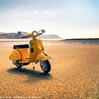 Buy canvas prints of A Scooter's Perspective by Mike Shields