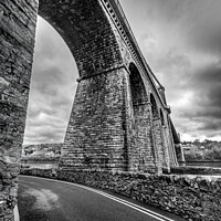 Buy canvas prints of Road under the Bridge by Mike Shields