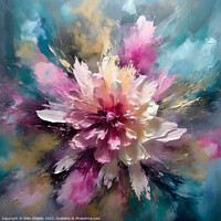 Buy canvas prints of Pastel Floral Harmony by Mike Shields