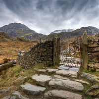 Buy canvas prints of Enigmatic Devils Gate Entrance by Mike Shields