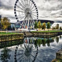 Buy canvas prints of Liverpool's Sky-High Wonder by Mike Shields