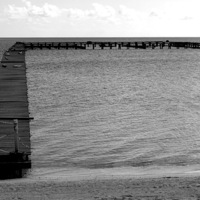 Buy canvas prints of Cancun Pier by lauren whiting