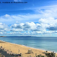 Buy canvas prints of Southbourne beach by Anthony Kellaway