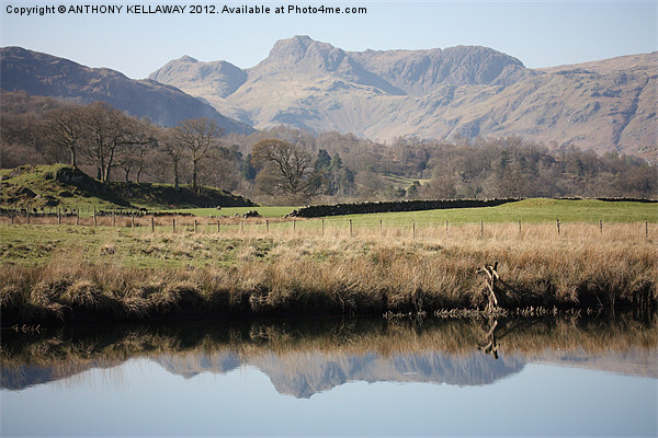 LAKE DISTRICT REFECTIONS Picture Board by Anthony Kellaway