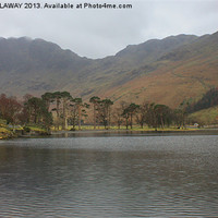 Buy canvas prints of HAYSTACKS FROM BUTTERMERE by Anthony Kellaway