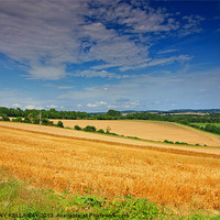 Buy canvas prints of MEON VALLEY LANDSCAPE by Anthony Kellaway