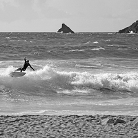 Buy canvas prints of SURF ACTION by Anthony Kellaway