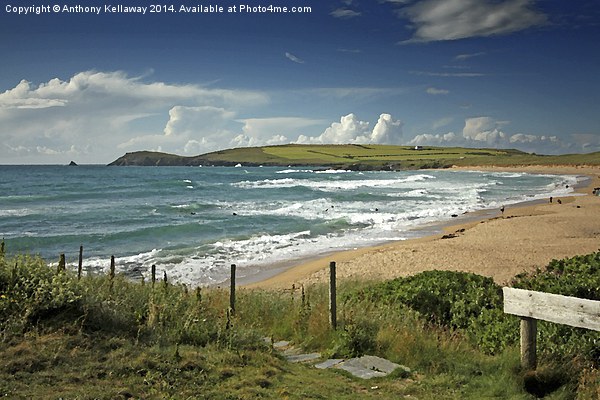 CONSTANTINE BAY  Picture Board by Anthony Kellaway