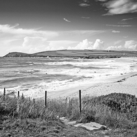 Buy canvas prints of CONSTANTINE BAY CORNWALL by Anthony Kellaway