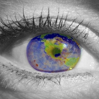 Buy canvas prints of  THE WORLD IS WATCHING YOU by Anthony Kellaway