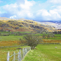 Buy canvas prints of  LAKE DISTRICT LANDSCAPE by Anthony Kellaway