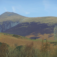 Buy canvas prints of  SKIDDAW AND JENKIN HILL by Anthony Kellaway