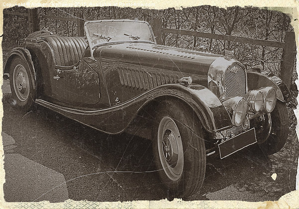  MORGAN 4 ANTIQUE PHOTO STYLE Picture Board by Anthony Kellaway