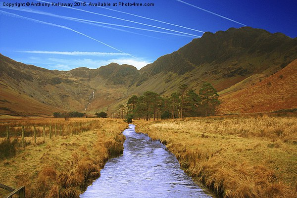  HAYSTACKS FROM BUTTERMERE Picture Board by Anthony Kellaway