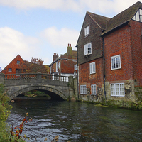 Buy canvas prints of  WINCHESTER MILL by Anthony Kellaway