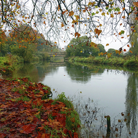 Buy canvas prints of  ITCHEN NAVIGATION by Anthony Kellaway