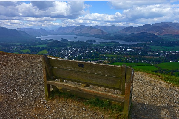                                KESWICK VIEW Picture Board by Anthony Kellaway