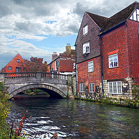 Buy canvas prints of  Winchester Mill             by Anthony Kellaway