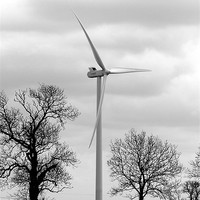 Buy canvas prints of Wind Turbine by Simon Alesbrook