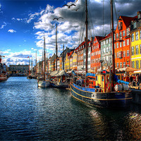 Buy canvas prints of Nyhavn 