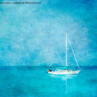 Buy canvas prints of Sailboat on the Sea by Betty LaRue