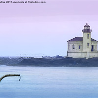 Buy canvas prints of Bandon Lighthouse by Betty LaRue