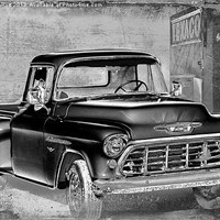 Buy canvas prints of Classic Chevrolet Pickup by Betty LaRue