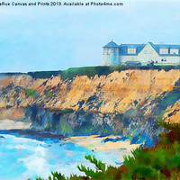 Buy canvas prints of Half Moon Bay Revisited by Betty LaRue