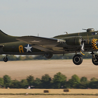 Buy canvas prints of Boeing B-17 Flying Fortress by Adam Withers
