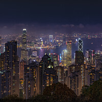 Buy canvas prints of Hong Kong Peak by Pascal Deckarm
