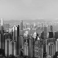 Buy canvas prints of Hongkong Skyline by Pascal Deckarm