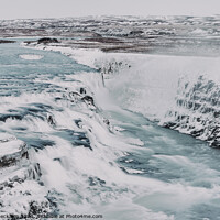Buy canvas prints of A night at the Gulfoss by Pascal Deckarm
