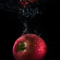 Buy canvas prints of Sinking Apple by Alan Todd