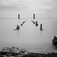 Buy canvas prints of Old Jetty by Corrine Weaver