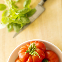 Buy canvas prints of   Simply Tomatoes 5 by Corrine Weaver