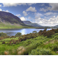 Buy canvas prints of Crummock Water by Andrew Roland